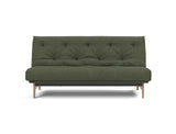 Aslak 140 sovesofa med Latex madras i 353 Taura Forest, set forfra