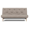 Aslak 140 sovesofa med Classic madras i 472 Yuveno Warm Grey, set forfra
