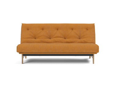 Aslak 140 sovesofa med Latex madras i 893 Mozart Masala, set forfra