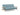 Balder sovesofa med Latex madras i 525 Mixed Dance Light Blue, med ryglænet lænet tilbage