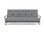 Lomira sovesofa med Classic madras i 320 Corocco Shadow Grey, set forfra