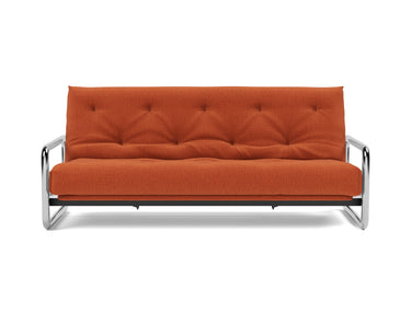 Lomira sovesofa med Classic madras i 412 Esina Rust Orange, set forfra