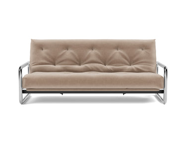 Lomira sovesofa med Classic madras i 417 Esina Mocha, set forfra