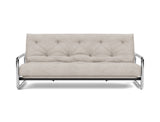 Lomira sovesofa med Classic madras i 471 Yuveno Sand, set forfra
