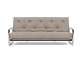 Lomira sovesofa med Classic madras i 472 Yuveno Warm Grey, set forfra