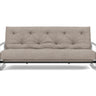 Lomira sovesofa med Latex madras i 472 Yuveno Warm Grey, set forfra