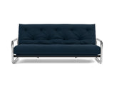 Lomira sovesofa med Classic madras i 528 Mixed Dance Blue, set forfra
