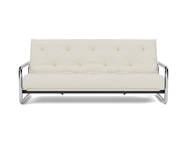 Lomira sovesofa med Classic madras i 531 Bouclé Off White, set forfra