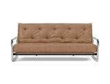 Lomira sovesofa med Classic madras i 551 Faunal Brown, set forfra