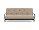 Lomira sovesofa med Spring madras i 587 Phobos Mocha, set forfra