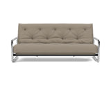 Lomira sovesofa med Classic madras i 850 Mahoga Caramel, set forfra