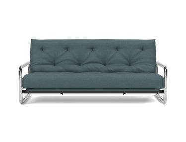 Lomira sovesofa med Classic madras i 851 Mahoga Dark Blue, set forfra