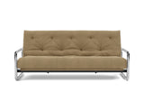 Lomira sovesofa med Classic madras i 860 Yogia Olive Brown, set forfra