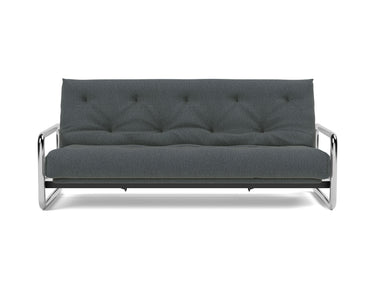 Lomira sovesofa med Classic madras i 894 Mozart Grey Bronze, set forfra