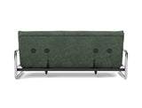 Lomira sovesofa med Classic madras i 281 Avella Pine Green, set bagfra