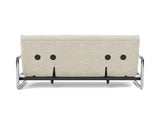 Lomira sovesofa med Latex madras i 357 Taura Off White, set bagfra
