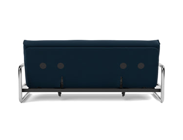 Lomira sovesofa med Classic madras i 528 Mixed Dance Blue, set bagfra