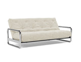 Lomira sovesofa med Spring madras i 357 Taura Off White, med ryglænet lænet tilbage