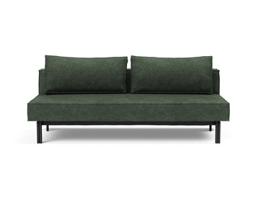 Sly sovesofa i 281 Avella Pine Green, set forfra