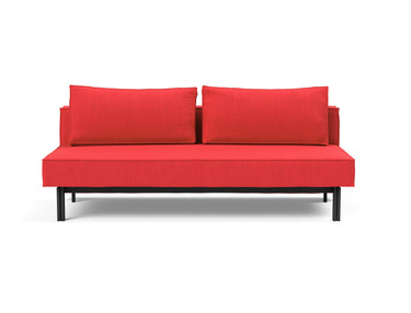 Sly sovesofa i 511 Elegance Red, set forfra