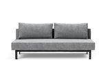 Sly sovesofa i 565 Twist Granite, set forfra