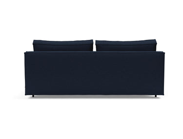 Sly sovesofa i 528 Mixed Dance Blue, set bagfra