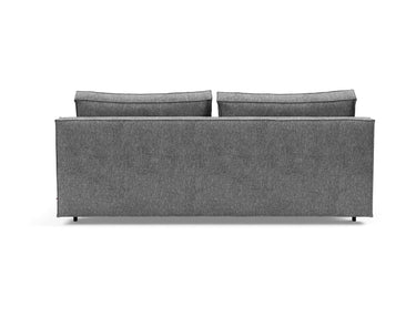 Sly sovesofa i 563 Twist Charcoal, set bagfra