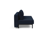 Sly sovesofa i 528 Mixed Dance Blue, set fra siden