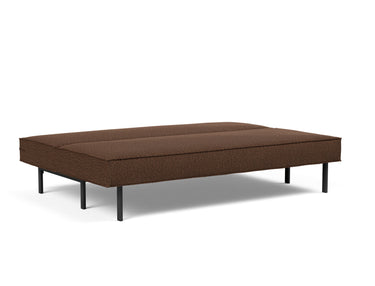 Sly sovesofa i 359 Taura Cappuccino, slået ud til seng