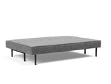 Sly sovesofa i 563 Twist Charcoal, slået ud til seng