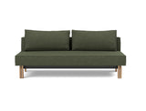 Sly Wood sovesofa i 353 Taura Forest, set forfra