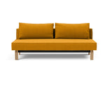 Sly Wood sovesofa i 507 Elegance Burned Curry, set forfra