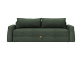 Cone sovesofa i 281 Avella Pine Green, set forfra