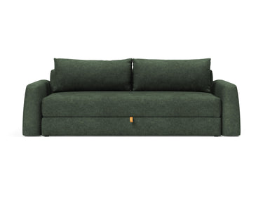 Cone sovesofa i 281 Avella Pine Green, set forfra