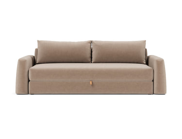 Cone sovesofa i 417 Esina Mocha, set forfra