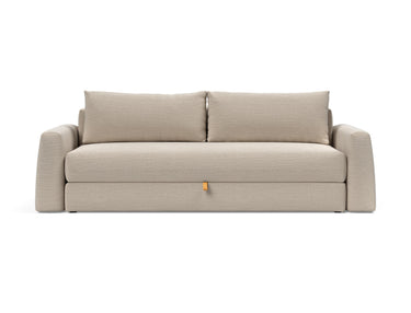 Cone sovesofa i 612 Blida Sand Grey, set forfra