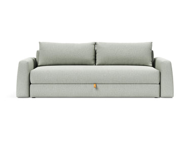 Cone sovesofa i 888 Mozart Slate Brown, set forfra