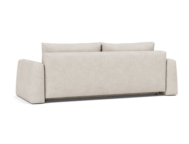 Cone sovesofa i 470 Yuveno Natural, set skråt bagfra