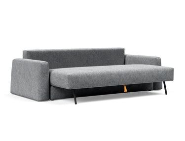 Cone sovesofa i 565 Twist Granite, med sædet trukket halvt ud