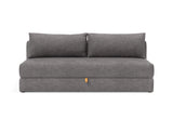 Osvald sovesofa i 282 Avella Warm Grey, set forfra