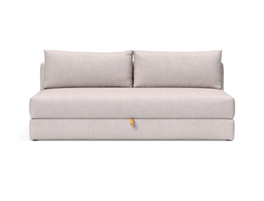 Osvald sovesofa i 300 Weda Sand, set forfra
