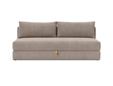 Osvald sovesofa i 318 Cordufine Beige, set forfra