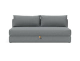Osvald sovesofa i 320 Corocco Shadow Grey, set forfra