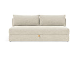 Osvald sovesofa i 357 Taura Off White, set forfra