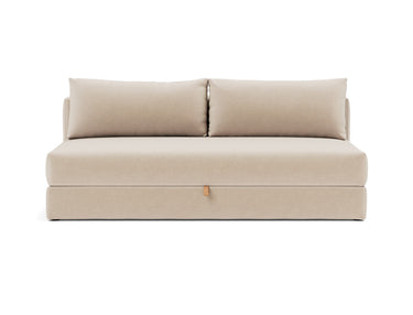 Osvald sovesofa i 410 Esina Almond, set forfra