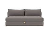 Osvald sovesofa i 521 Mixed Dance Grey, set forfra
