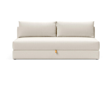 Osvald sovesofa i 531 Bouclé Off White, set forfra