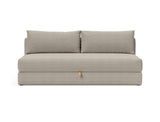 Osvald sovesofa i 579 Kenya Gravel, set forfra