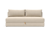 Osvald sovesofa i 586 Phobos Latte, set forfra