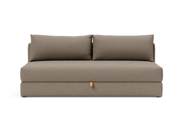 Osvald sovesofa i 850 Mahoga Caramel, set forfra
